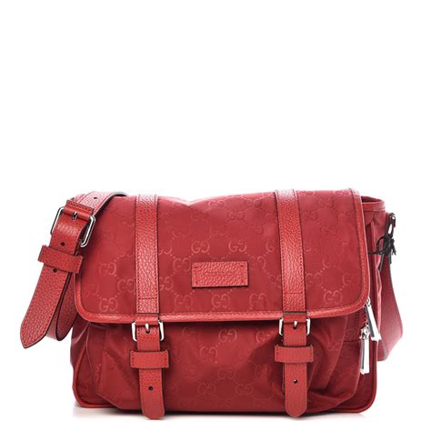 gucci messenger strap|gucci nylon messenger bag.